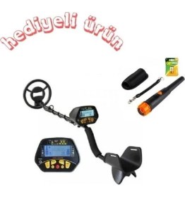 Resim Md 3028 Define Altın Metal Dedektörü - Md 720 Pointer Hediyeli 