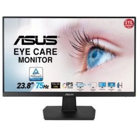 Resim ASUS 23.8 VA24EHE 75Hz 5ms VGA DVI-D HDMI IPS FHD Adaptive-Sync Monitör 