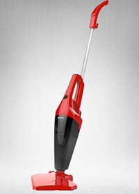 Resim Sunny Dikey Toz Torbasız Dik Süpürge Elektrikli Süpürge 2 In 1 Toz Torbasız Rossa 
