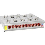 Resim Himaksan Set Üstü Künefe Ocağı 10'lu Gazlı Dc-ce Hmk-knfog 10-83734 