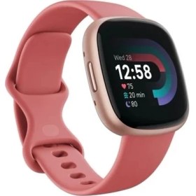 Resim Fitbit Versa 4 Akıllı Saat Pink Sand / Copper Rose 