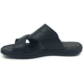Resim Luis Figo %100 Deri Ortopedik Erkek Büyük Numara Sandalet Terlik (481141848) 