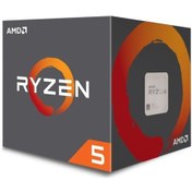 Resim AMD Ryzen 5 1600 YD1600BBAFBOX 3.2 GHz AM4 19 MB Cache 65 W İşlemci 