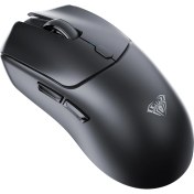 Resim Aula SC580X Lightweight PAW3311 Sensör 10000 DPI 1000Hz Kablolu ve Kablosuz Gaming Oyuncu Mouse Siyah 