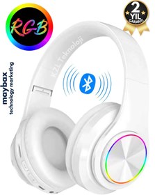 Resim Polygold Bluetooth Kulaklık Kablosuz Stereo Kulaklık Macaron Kulaklık 