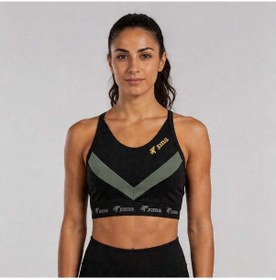 Resim Siyah Joma Kadın Sporcu Sütyeni Bra Mabel 6241104 