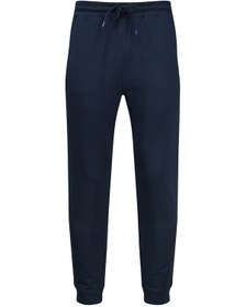 Resim Lacivert Regular Fit Yandan Cepli Pamuklu Eşofman Altı Lacivert45 