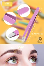 Resim Alright Renkli Kalın Kesik Uçlu Renkli Çelik Cımbız Kıl Tüy Alma Cımbızı Akustik Serisi XLC520B (tweezers) 