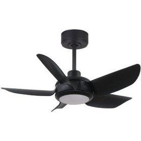 Resim Alsanfan Dönence Siyah Aydınlatmalı Uzaktan Kumandalı Tavan Vantilatörü 