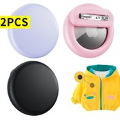 Resim 2'li Paket Yüksek Kaliteli Silikon Pet AirTag Takipçisi Koruyucu Kılıf, Klips Pimi, İğne ve Hediye Çantası Şeritleri ile - Tam Kaplama Kaybolma Önleyici Kabuklar Gelişmiş Uyum Esnek Malzeme Köpe Sahibleri için 