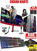 Resim DMC N97x (GTA 5) I5-4570 (4.Nesil) 16GB RAM,1TB HDD,256GB SSD,4GB GT740,23.8"Oyuncu Masaüstü Bilgisayar 
