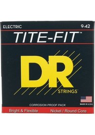 Resim Dr Lt-9 Tite-fit Elektro Gitar Teli Light 9-42 