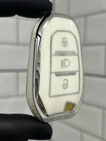 Resim Opel Astra Corsa Mokka Grandland Vivaro Crossland Far Göstergeli Anahtar Kılıfı 