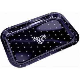 Resim Poppins Lab Metal Tepsi 275x175 Mm Siyah 
