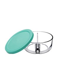 Resim Paşabahçe 530683 Yeşil Polar Bölmeli Cam Saklama Kabı 4 Adet 