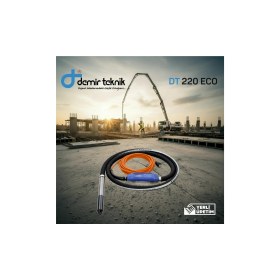 Resim Demir Teknik Beton Vibratörü Kendinden Konvertörlü 60 mm - DT ECO 