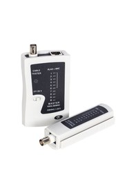 Resim Powermaster Rj45 Rj11 Bnc Kablo Ethernet Telefon İnternet Kablosu Test Cihazı Ölçüm Aleti 