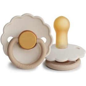 Resim Frigg Daisy Kauçuk Emzik Chamomile 6-18 Ay Gri 