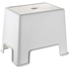 Resim Primera Lüks Banyo Taburesi Açık Gri 