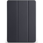 Resim Khayra Pad 6 Smart Cover Standlı 1-1 Kılıf - Siyah Siyah 