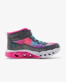Resim Skechers Flutter Heart Lights - Simple Kız Çocuk Lacivert Işıklı Bot Karışık 