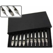 Resim 10 Adet L316 Paslanmaz Çelik İğne Ucu - Tattoo Çelik Uç 