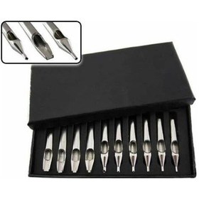 Resim 10 Adet L316 Paslanmaz Çelik İğne Ucu - Tattoo Çelik Uç 