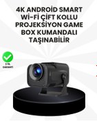 Resim AyrStore WiFi6 ve Bluetooth 5.4 Destekli LED Projektör - HCS350pro 