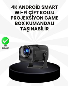 Resim AyrStore WiFi6 ve Bluetooth 5.4 Destekli LED Projektör - HCS350pro 