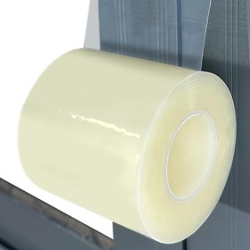 Resim Yilin PVC Pencere Hava Yalıtım Bandı, 5.08 cm x 21.03 metre/6.86 cm x 21.03 metre, Şeffaf AC Yalıtım Filmi, Kalıntı Bırakmaz, HVAC, Ev Geliştirme, Hava Yalıtımı için 