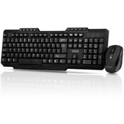 Resim Dk-Ac-Kmw1000 Kablosuz Klavye Mouse Seti Dark