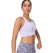 Resim Sweaty Betty Stamina Seamless Sports Bra Kadın Kırmızı Fitness Bra 