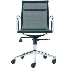 Resim Uzay Ofis Line Fileli Şef Koltuğu -Siyah 