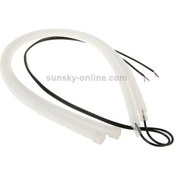 Resim Sones 2 Adet 12v Araba Gündüz Farları Yumuşak Makale Lambası, Mavi Işık, Uzunluk: 30cm 