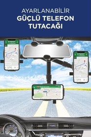 Resim 034 Siyah 360 Derece Dönebilen Güçlü Telefon Tutucu JX-0340690 