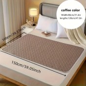 Resim Willowhaven Yıkanabilir Sızdırmaz Matıs 100x150cm Kahve Rengi Ev Ve Evcil Hayvanlar İçin 