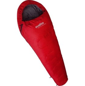 Resim Evolite Alfa Pro 0c Uyku Tulumu Kırmızı Sol Kırmızı 