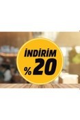 Resim 3M Mağaza Dönkartı %20 Indirimii Yazılı Çift Yön Baskılı Dönkart 