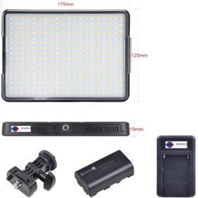 Resim Deyatech LED-320 Profesyonel Video Kamera Işığı 