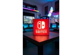 Resim MEKTrend Nintendo Switch Tasarımlı Dekoratif Aydınlatma (21X21CM) 