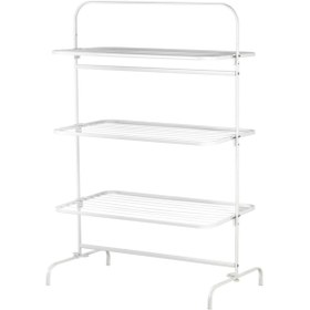 Resim IKEA Mulig Çamaşır Kurutma Askılığı Beyaz, 99x58x152 Cm 