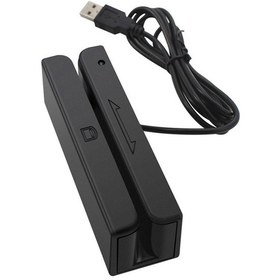 Resim Maiyame Usb Bağlantılı Siyah Manyetik Kart Okuyucu, Iso Standartlarında Hızlı Okuma, 800.000+ Kullanım Ömrü 