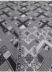 Resim Savan Dokuma Halı Örtüsü 6m² Siyah 