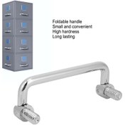 Resim Lemestar 100mm Çelik Kapı Çekmecesi, Modern Basit Stili, Krom Kaplama, Ergonomik Tasarım, Dolap/lityum Pil Kutusu/uygulama Gereci Kutusu İçin Kullanıma Uygun 