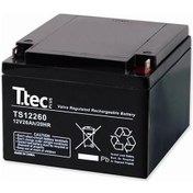 Resim Ttec 12V 26A Bakımsız Kuru Akü 