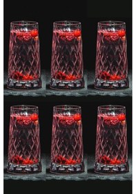 Resim Paşabahçe Leafy 6'Lı Bardak Long Drınk Kokteyl Meşrubat Bardağı 450Cc 