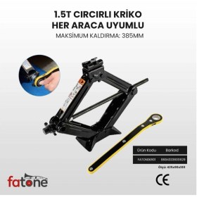 Resim Fatone 1,5 Ton Cırcırlı Kriko 