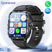 Resim Cloud011 1.96" Hd Ekranlı 430mha Akıllı Kadın Erkek Spor Bilekliği Tactical Black 