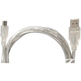 Resim Powermaster Ipod Şarj Aleti Kablosu 5 Pin Geniş 1.5 Metre Şeffaf 