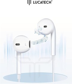 Resim Lucatech Mikrofonlu Lightning Ses Aksesuarı 